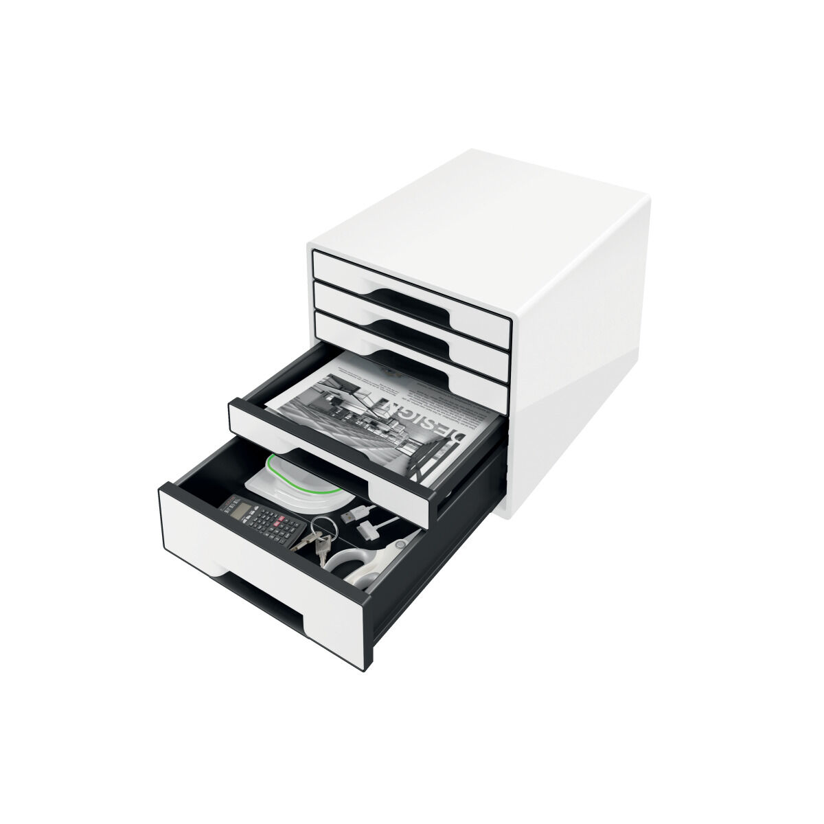 Cómoda Leitz WOW CUBE Preto
